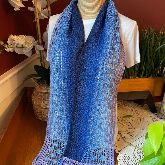 Hand Crocheted Scarf - Picture 6 of 6